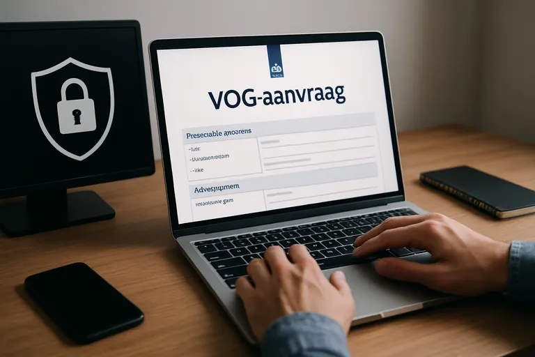Veiligheid en privacy bij het digitaal aanvragen van een VOG