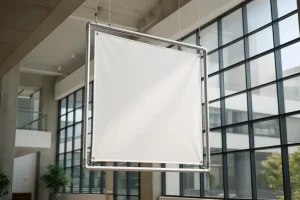 Voordelen van een hangend spandoekframe